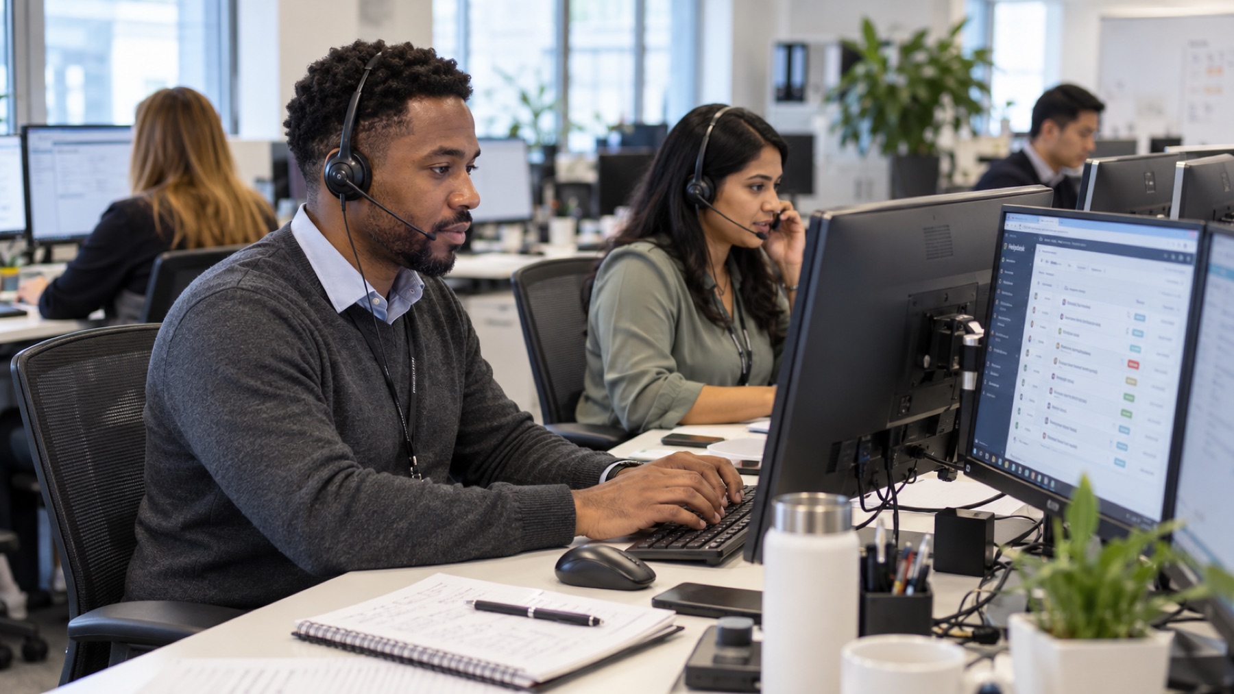 Managed IT support services adding dedicated IT support staff to your team